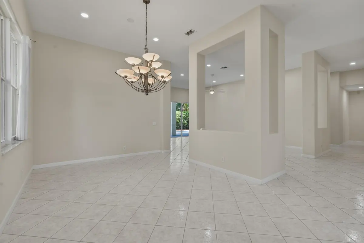 Living/Dining at 2053 Quail Roost Drive, Weston