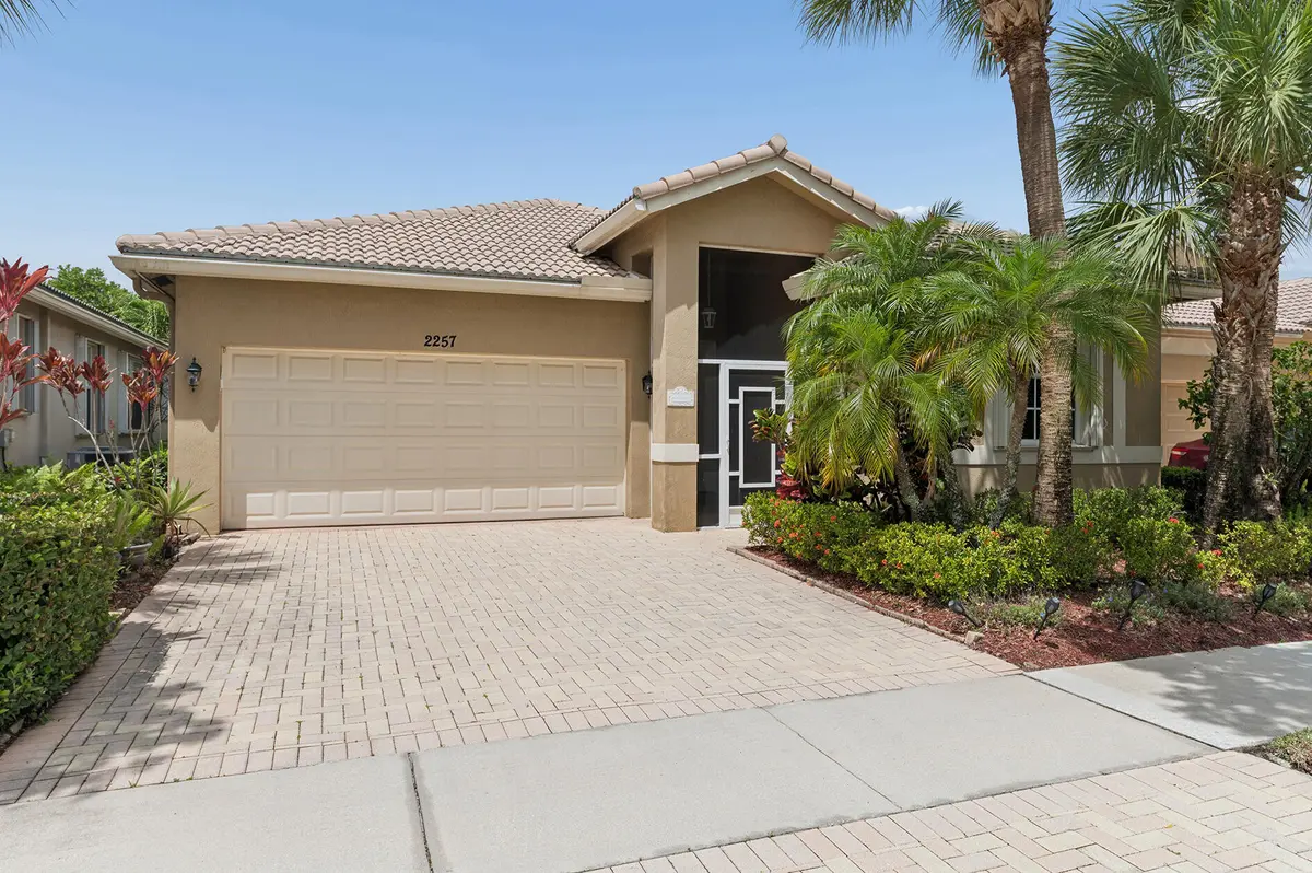 Front Exterior at 2257 Egret Cove Drive, West Palm Beach