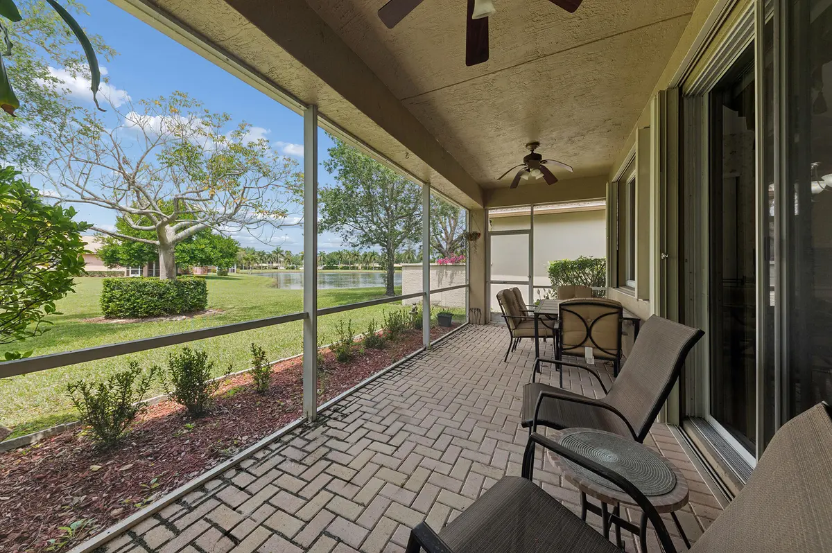 Screened Patio at 2257 Egret Cove Drive, West Palm Beach