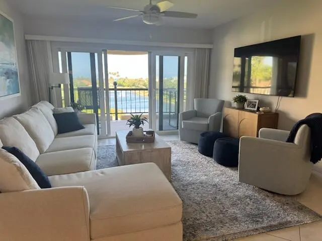 Living Room at 401 Ocean Bluffs Boulevard 303, Jupiter