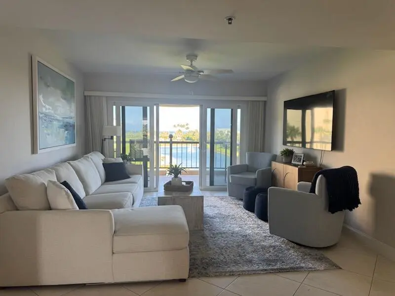 Living Area at 401 Ocean Bluffs Boulevard 303, Jupiter