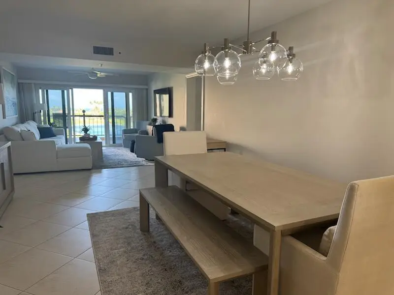 Dining Area at 401 Ocean Bluffs Boulevard 303, Jupiter