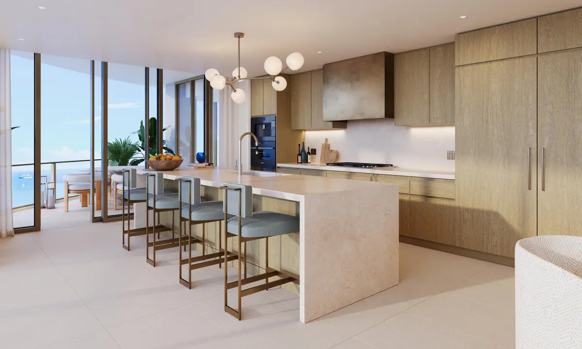 Private Residence C Kitchen at 801 Seabreeze Boulevard Ph 2302, Fort Lauderdale