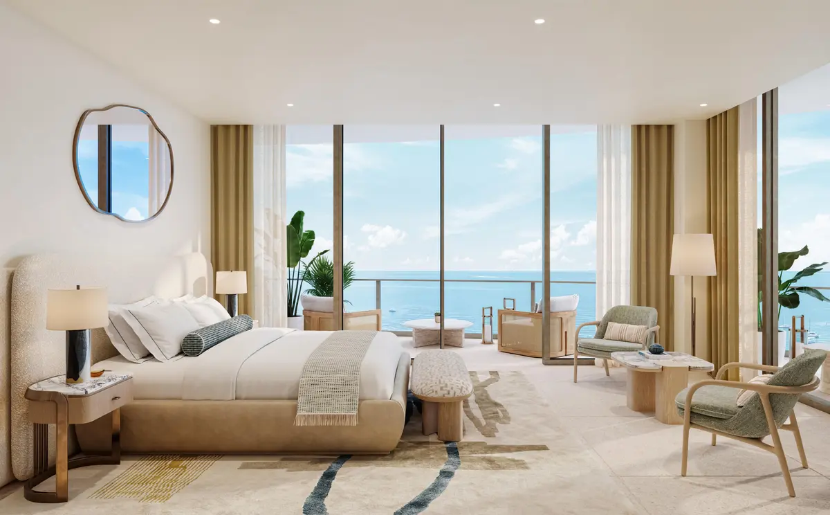 Private Residence C Primary Bedroom at 801 Seabreeze Boulevard Ph 2302, Fort Lauderdale