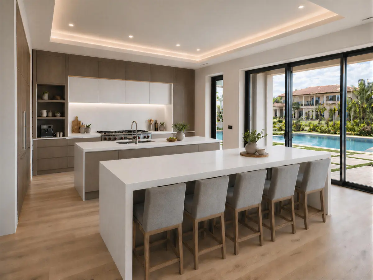 RENDERING KITCHEN at 130 Bowsprit Drive, North Palm Beach
