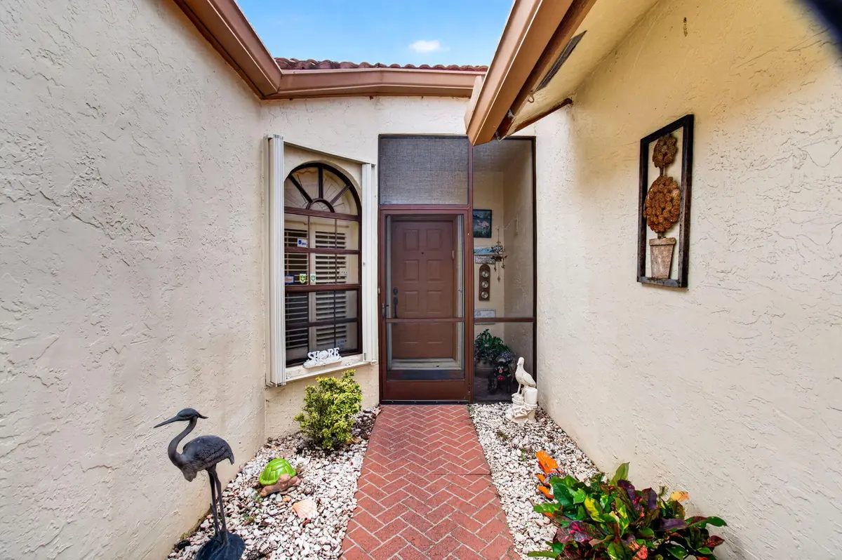 FRONT WALKWAY at 8316 Waterline Drive 102, Boynton Beach
