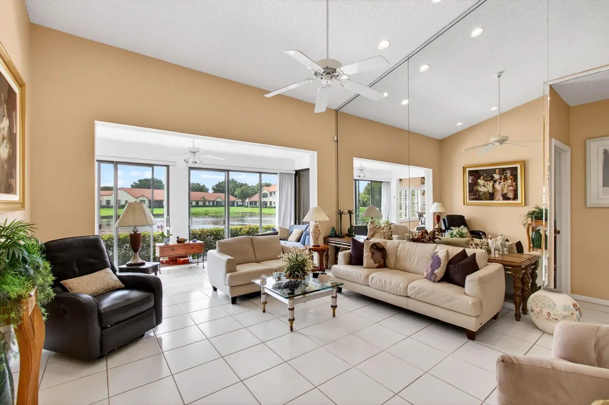 LIVING ROOM at 8316 Waterline Drive 102, Boynton Beach