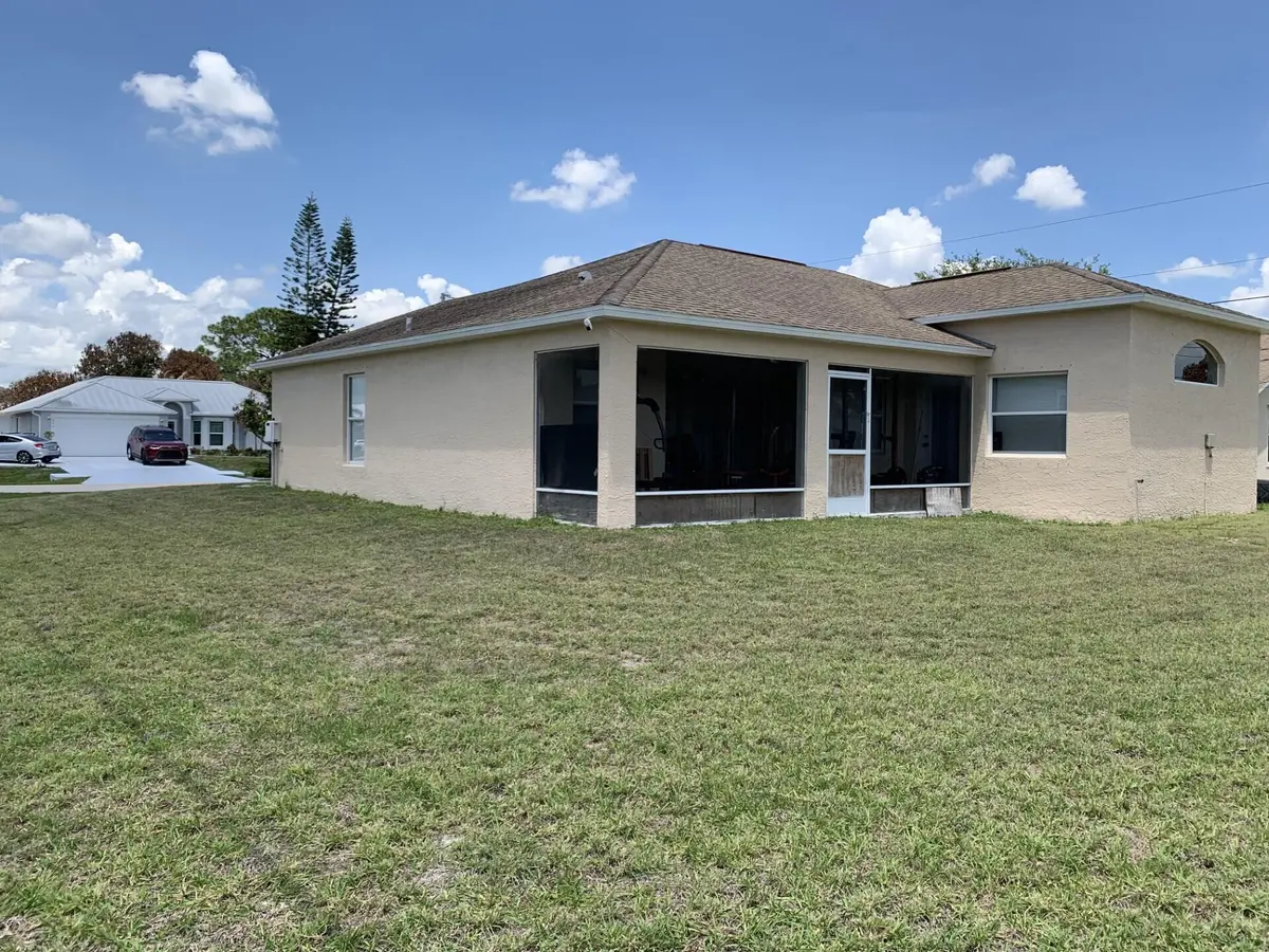 Exterior Rear at 892 SW Duncan Terrace, Port St. Lucie