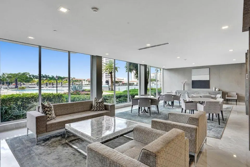 Boca Inlet Lobby at 701 E Camino Real 4b, Boca Raton