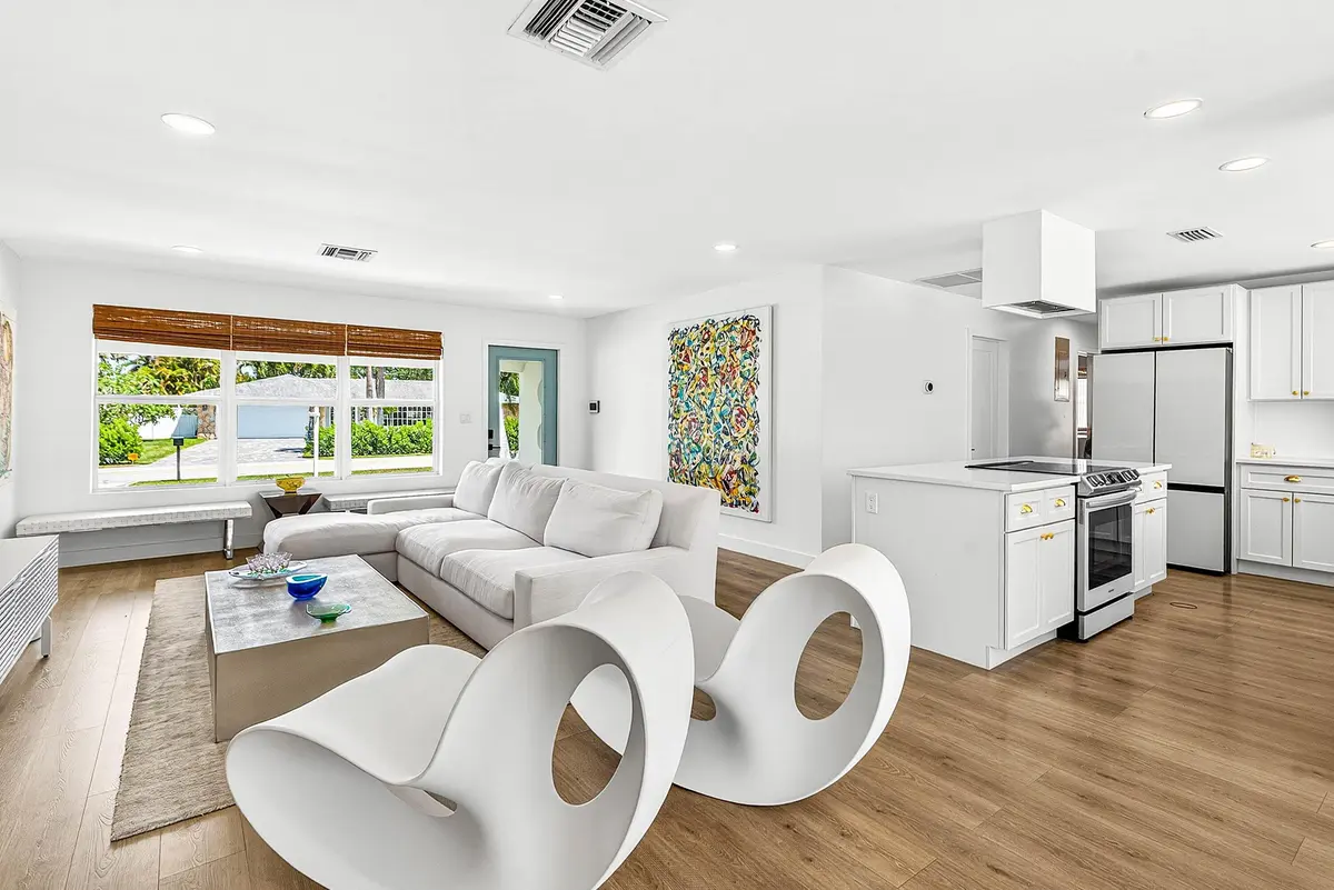 Kitchen / Living at 7745 W Lake Drive, Lake Clarke Shores