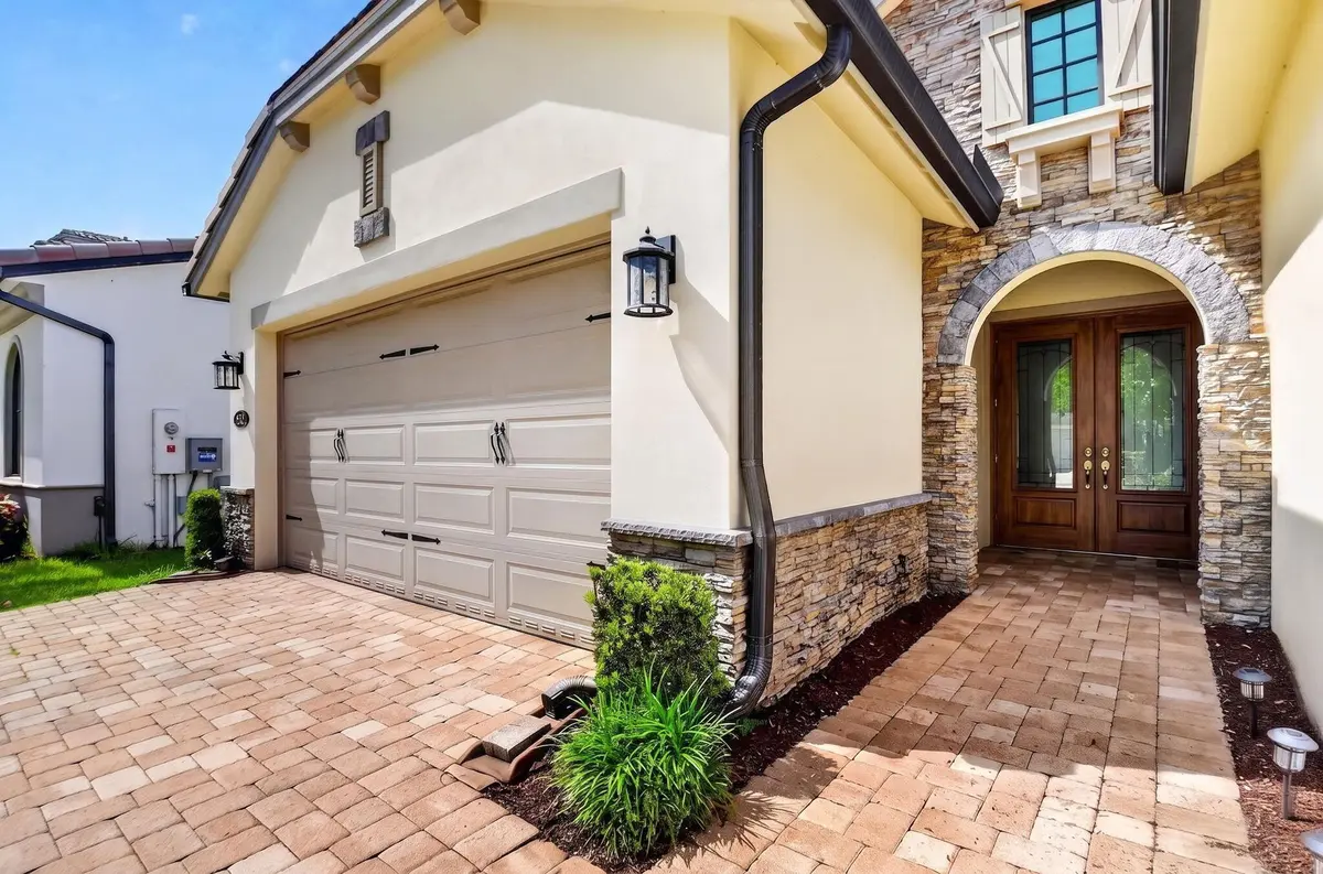 Double Glass Front Doors at 8524 Grand Prix Lane, Boynton Beach