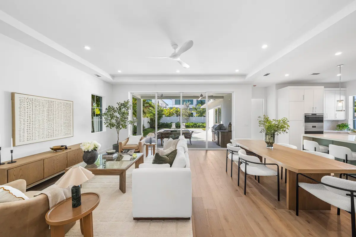 Living room at 234 NE 12th Street, Delray Beach