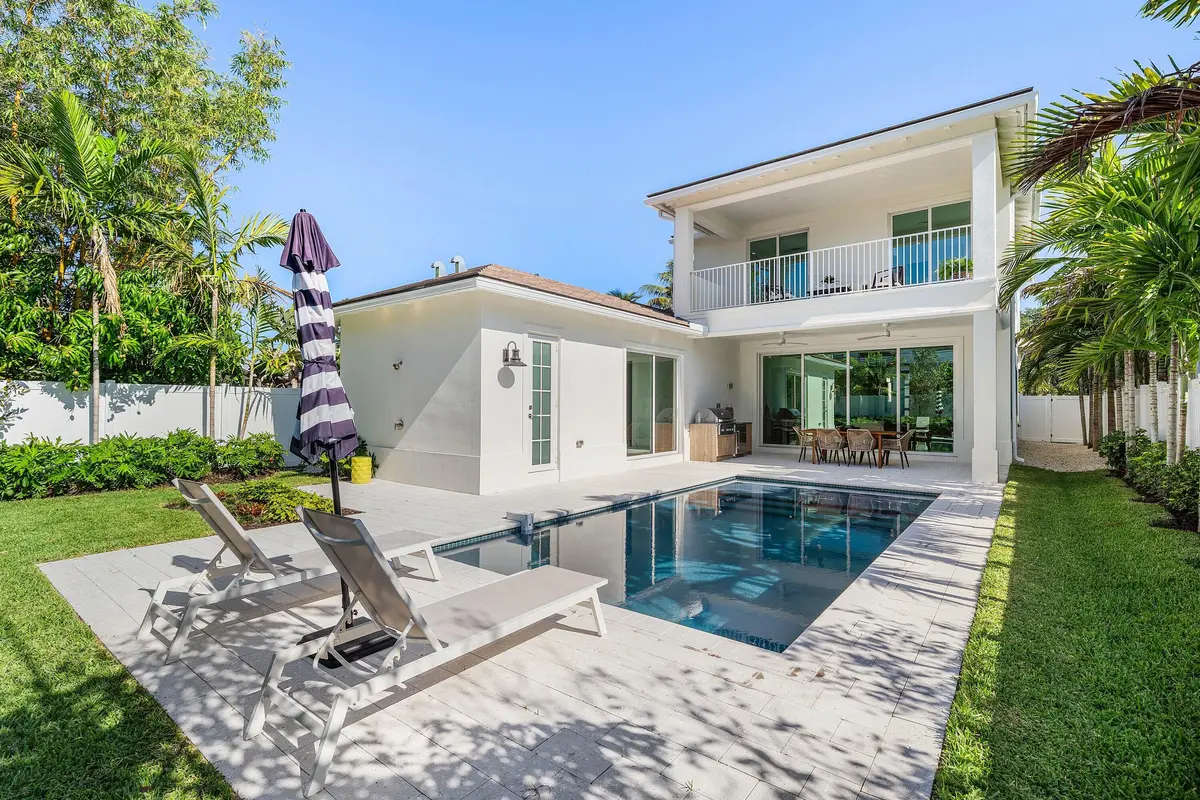 Backyard at 234 NE 12th Street, Delray Beach