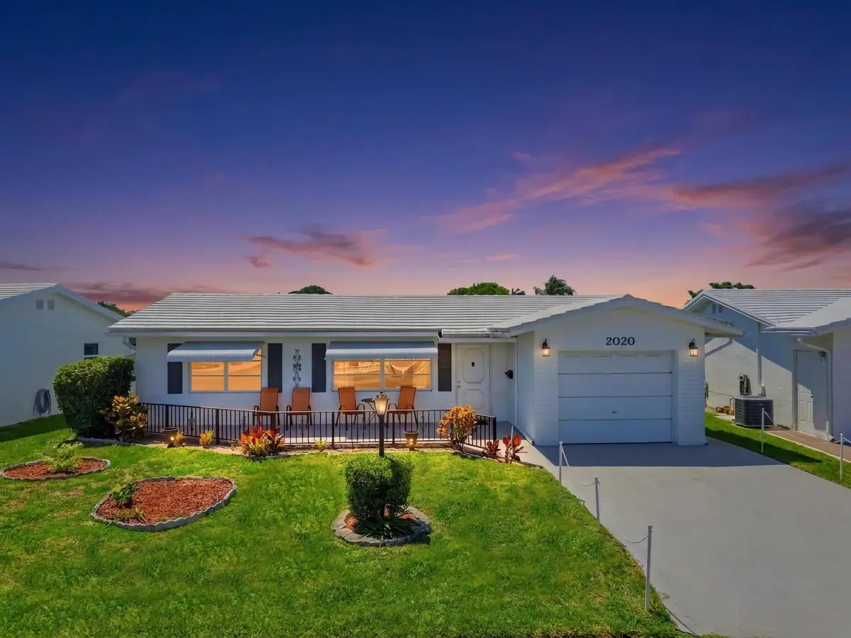 Front Dusk at 2020 SW 17th Avenue, Boynton Beach