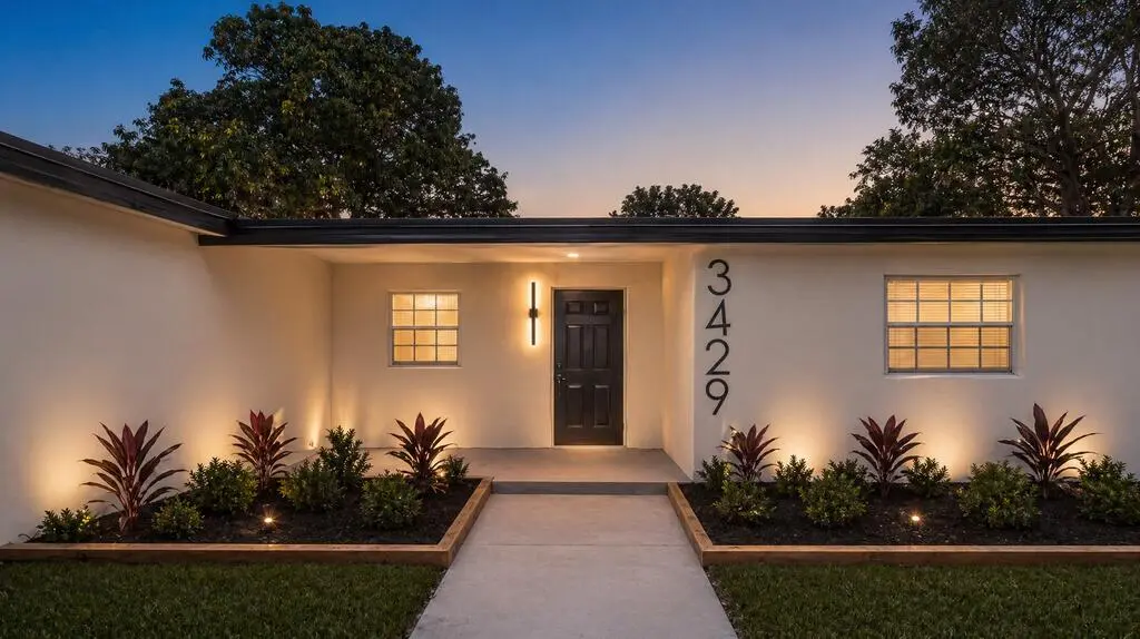 Twilight_1024px at 3429 E Shore Road, Miramar