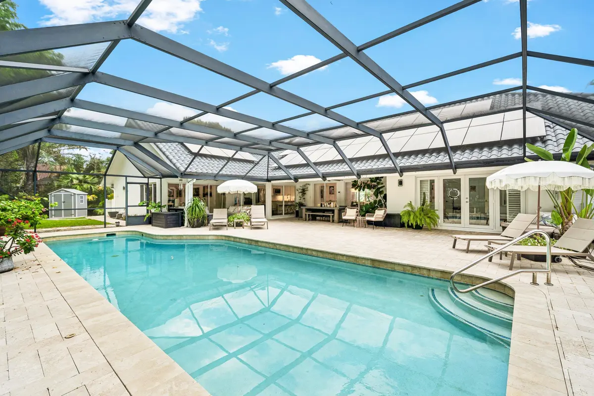 Backyard at 3030 Canterbury Drive, Boca Raton