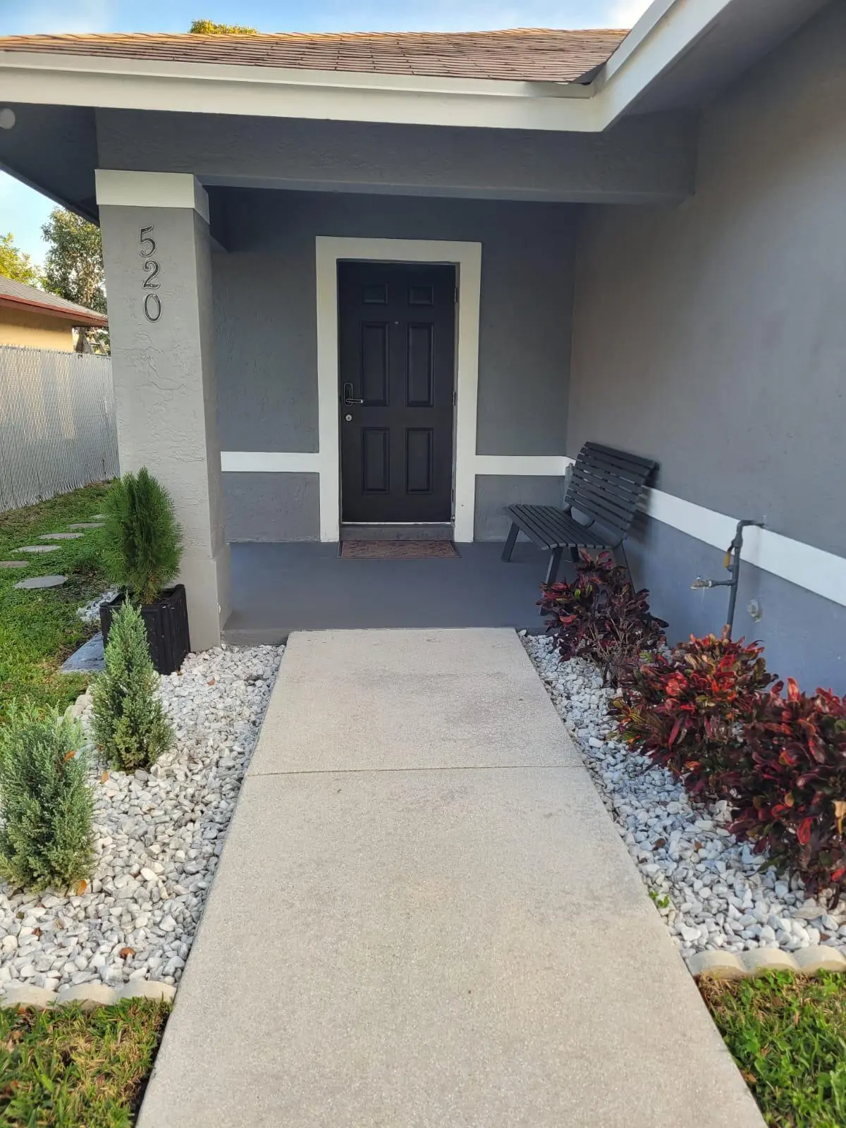 front at 520 N Southridge Road, Delray Beach