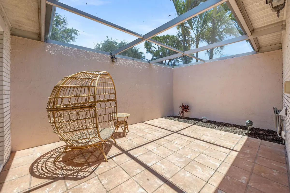 Private Screened Patio at 10168 43rd Trail 318, Boynton Beach