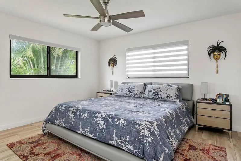 Master Bedroom at 1411 NE 41st Street, Oakland Park