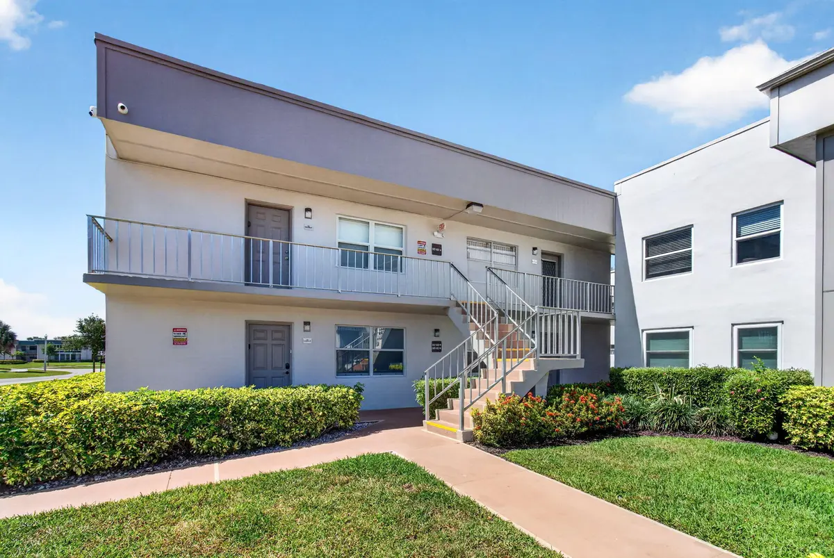 Front View at 167 Normandy D, Delray Beach