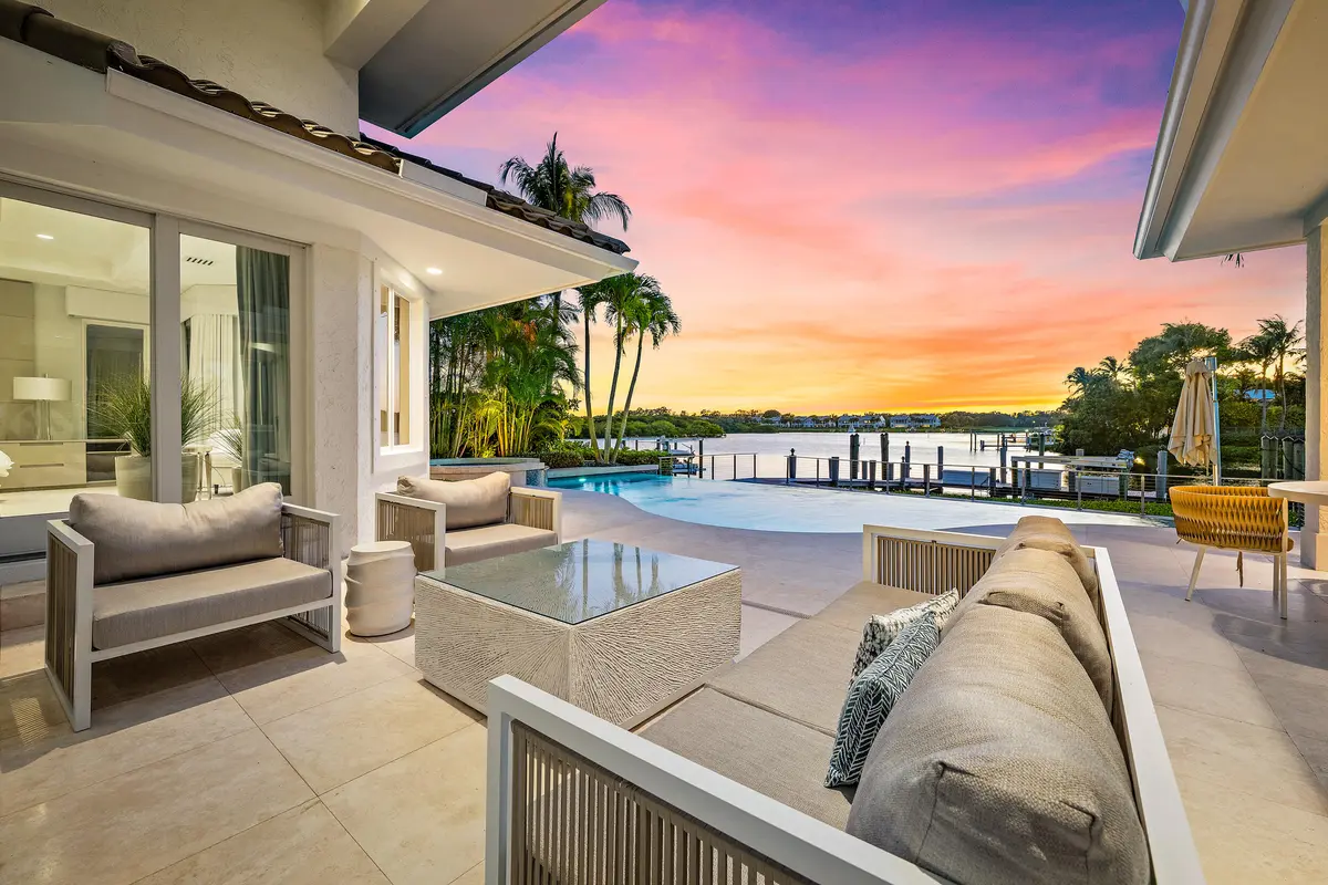 Patio at 121 Commodore Drive, Jupiter