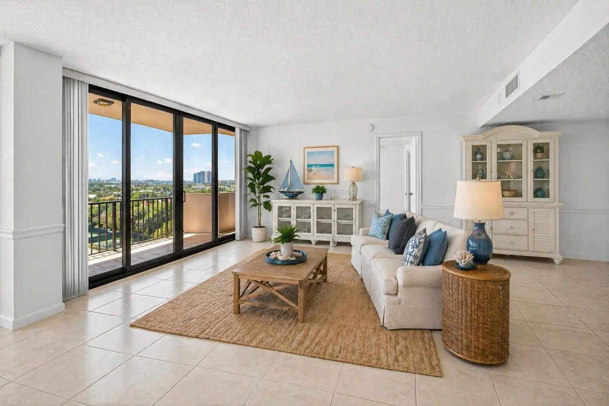Living Room 2 at 4200 N Ocean Drive 2-804, Singer Island