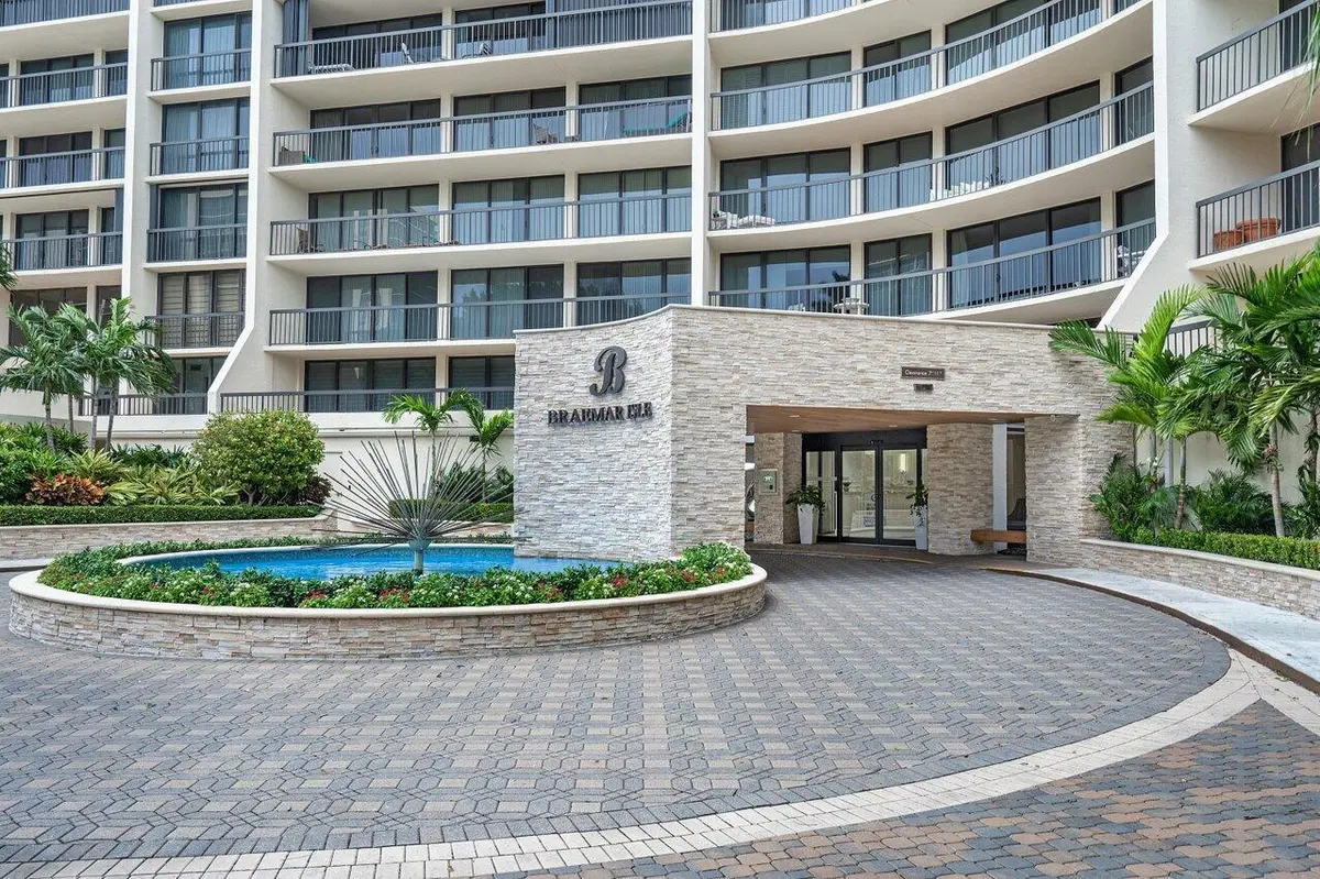 Front building entrance. at 4740 S Ocean Boulevard 1515, Highland Beach