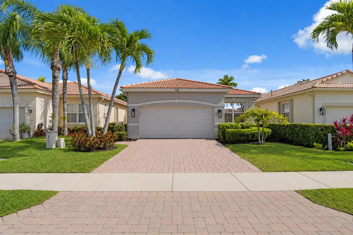 Front of House at 112 Isle Verde Way, Palm Beach Gardens