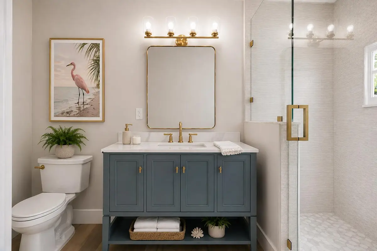 Master Bath at 143 E 23rd Street, Riviera Beach