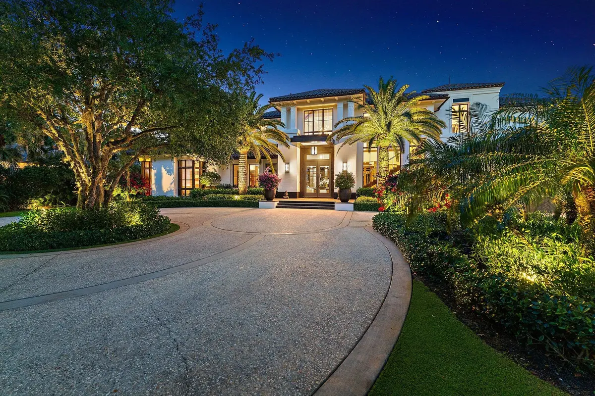 Front Elevation at 232 Bears Club Drive, Jupiter
