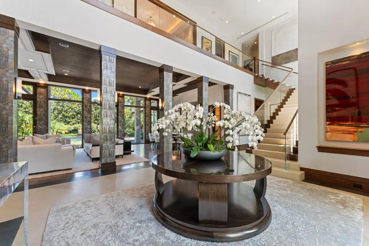 Foyer at 232 Bears Club Drive, Jupiter