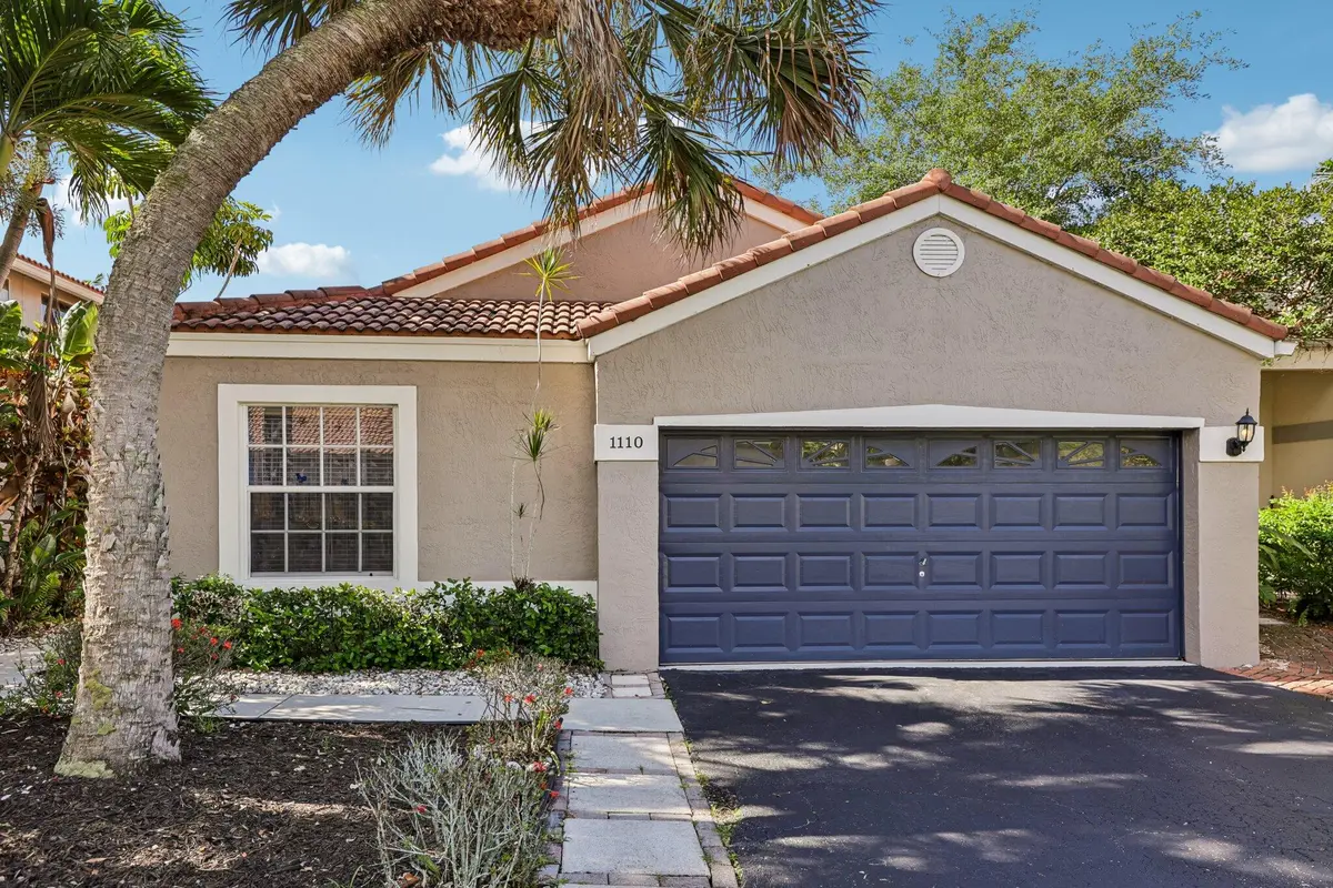 1-Front exterior at 1110 NW 105th Way, Plantation