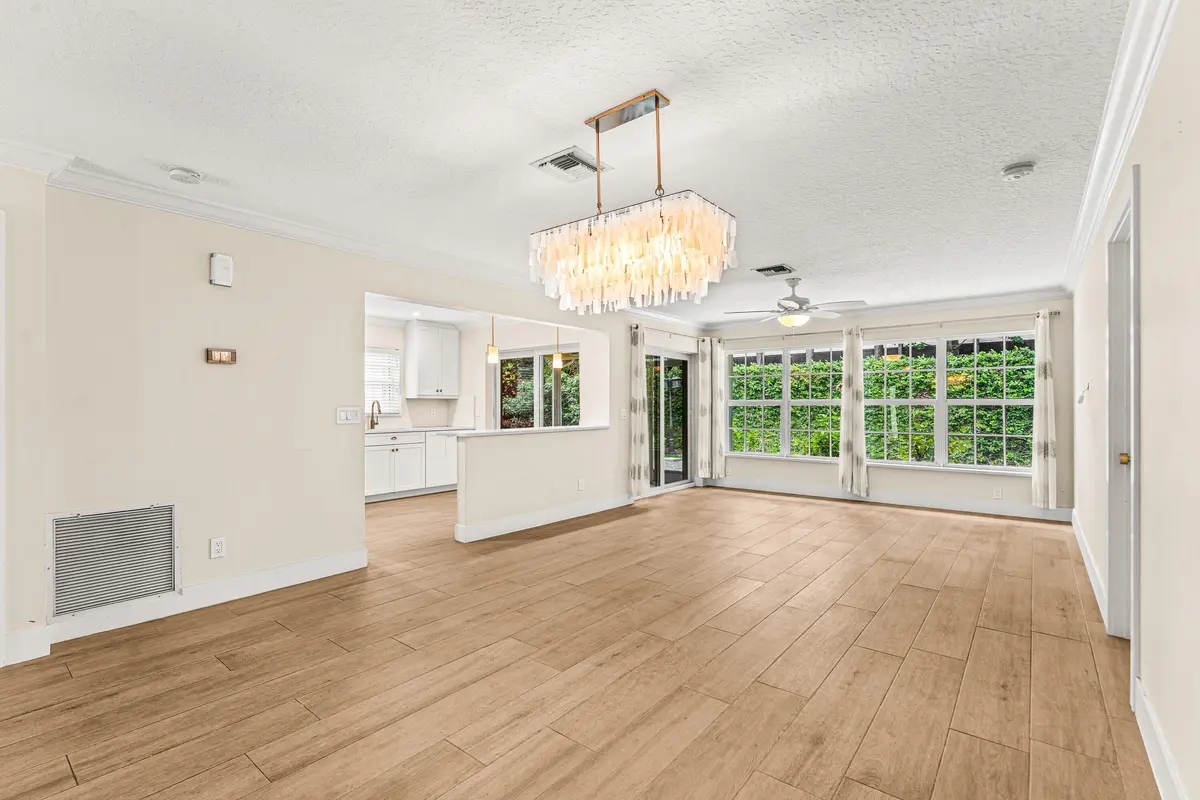 Living and Dining Area at 226 Moccasin Trail, Jupiter
