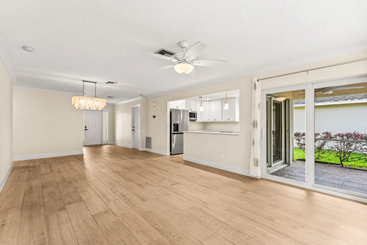 Living and Dining Area at 226 Moccasin Trail, Jupiter