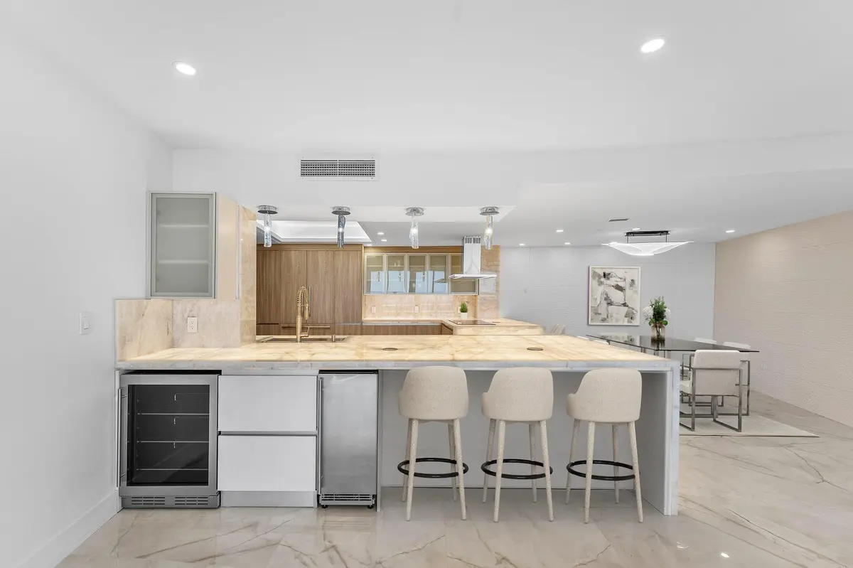kitchen at 700 S Ocean Boulevard 504, Boca Raton
