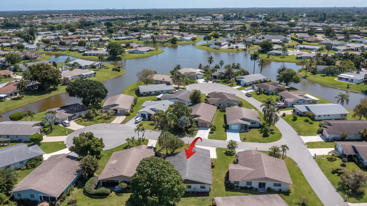 002_Aerial to the East at 13817 Kaiser Trail, Delray Beach