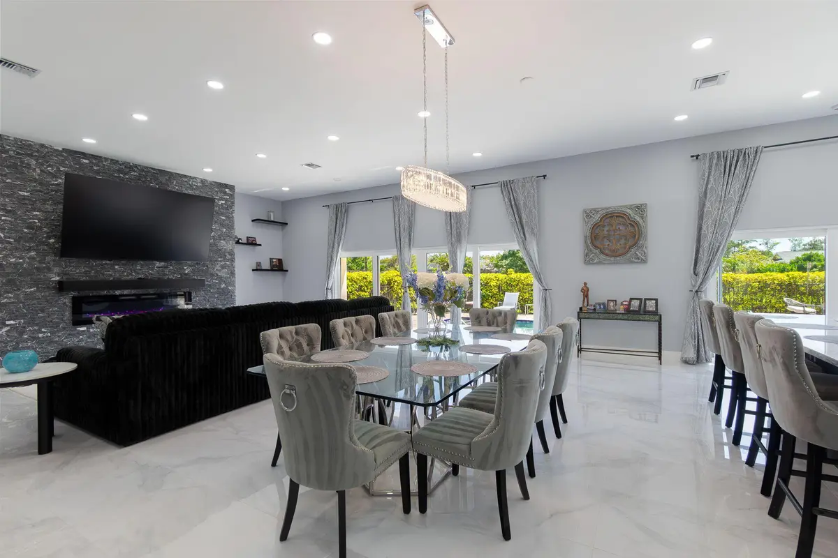 Dining room / living room at 13621 Barberry Drive, Wellington