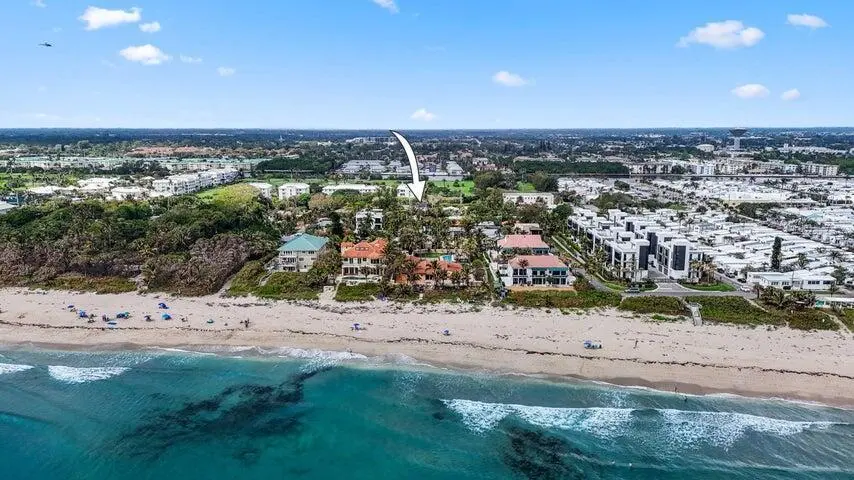 Aerial Ocean View at 4603 N Ocean Boulevard, Boynton Beach