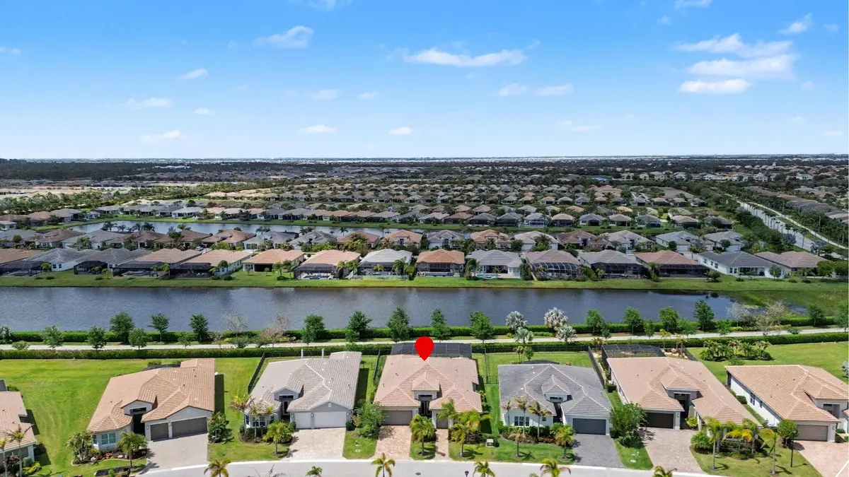 Aerial Front at 11699 SW Coronado Springs Drive, Port St. Lucie