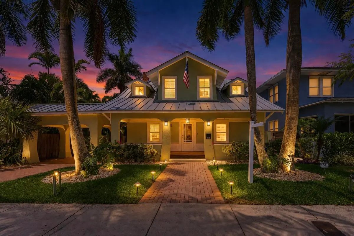 Night time at 1605 Georgia Avenue, West Palm Beach