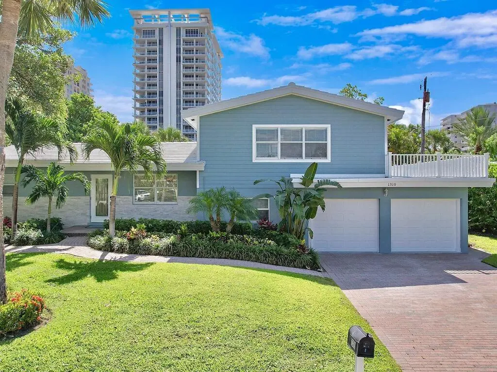 front at 1310 Manor Drive, Singer Island