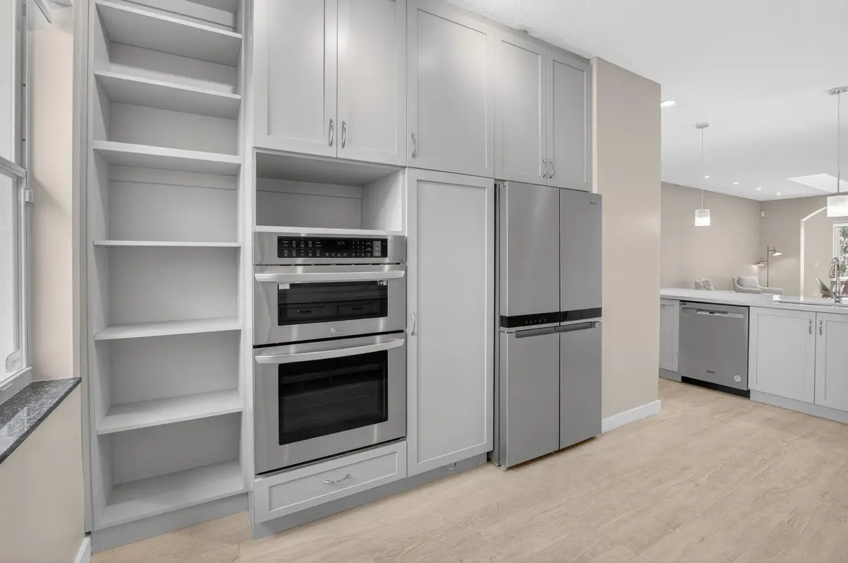 Primary Refrigerator, Microwave & Oven at 5791 Island Reach Lane, Boynton Beach