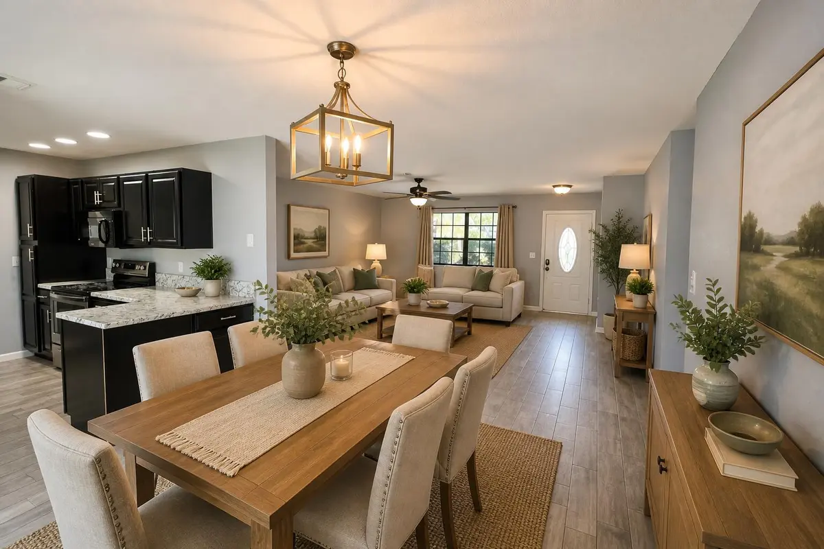 Virtually staged at 6105 Spruce Drive, Fort Pierce