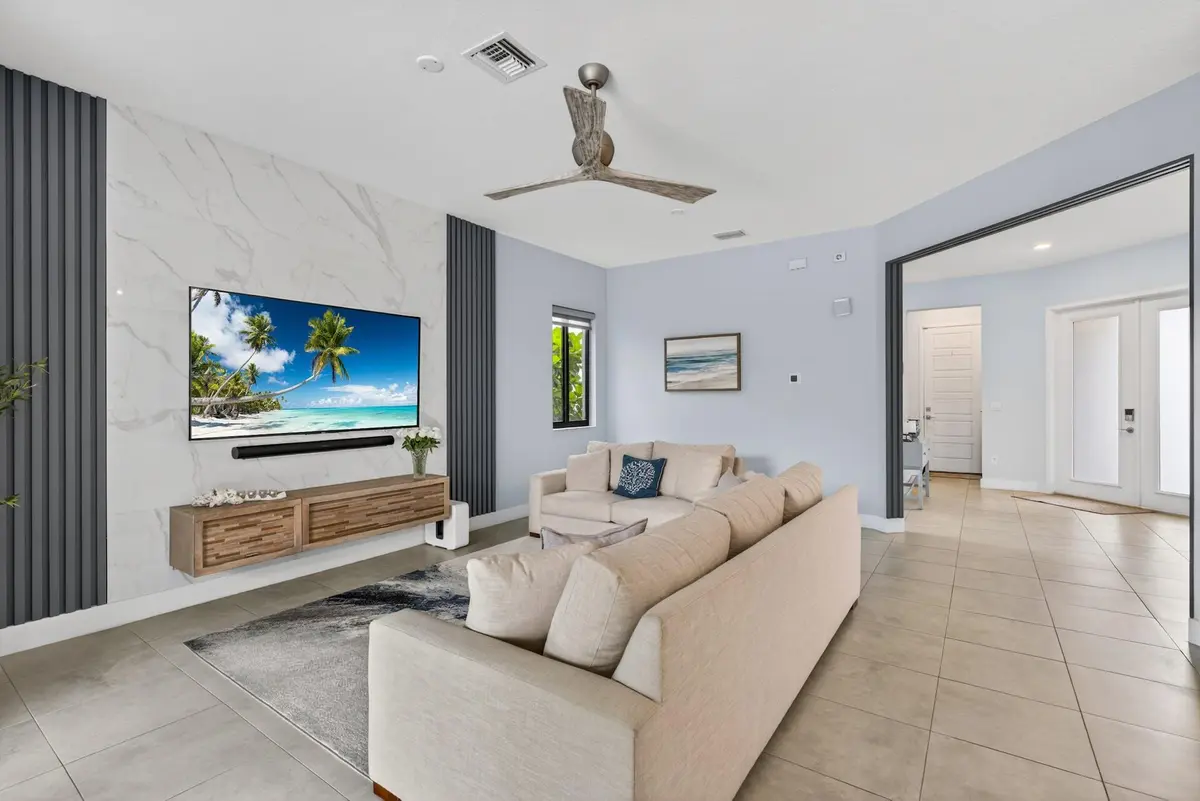 Living Room at 8612 Prospect Lane, Parkland