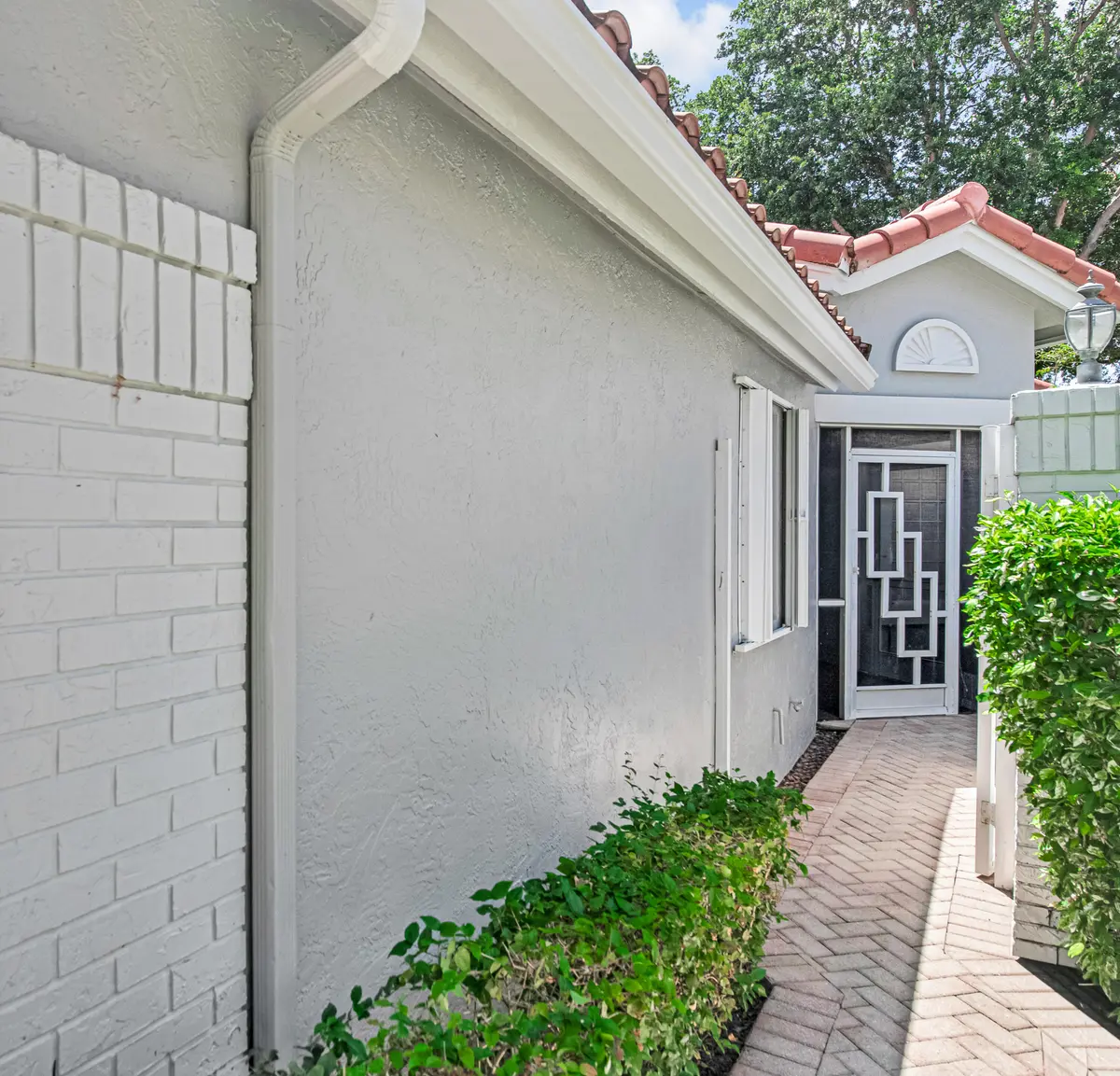 Exterior Entry at 9822 Harbour Lake Circle, Boynton Beach