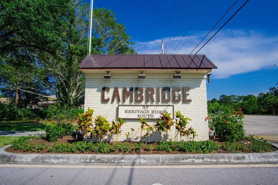 cambridge sign at 7750 SE Shenandoah Drive, Hobe Sound