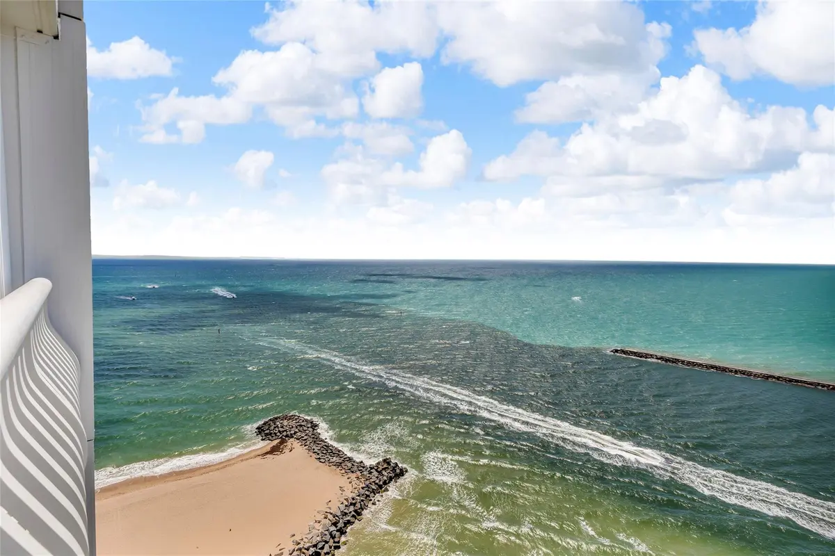 Southeast View from South Balcony at 2200 S Ocean Lane 2805, Fort Lauderdale