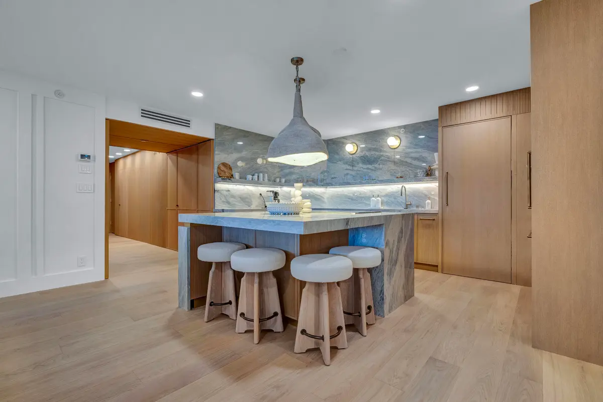 Kitchen at 3170 S Ocean Boulevard N204, Palm Beach