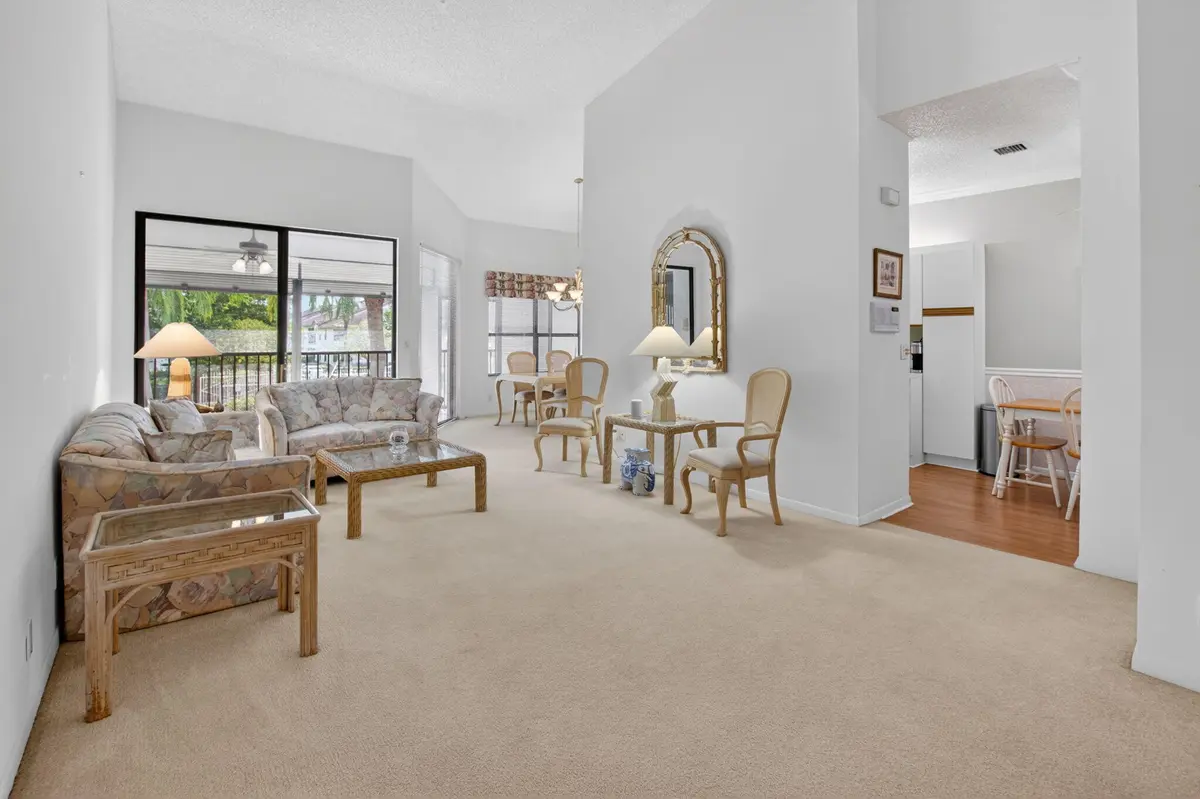 Entry View of Living Room at 5366 Venetia Court E, Boynton Beach