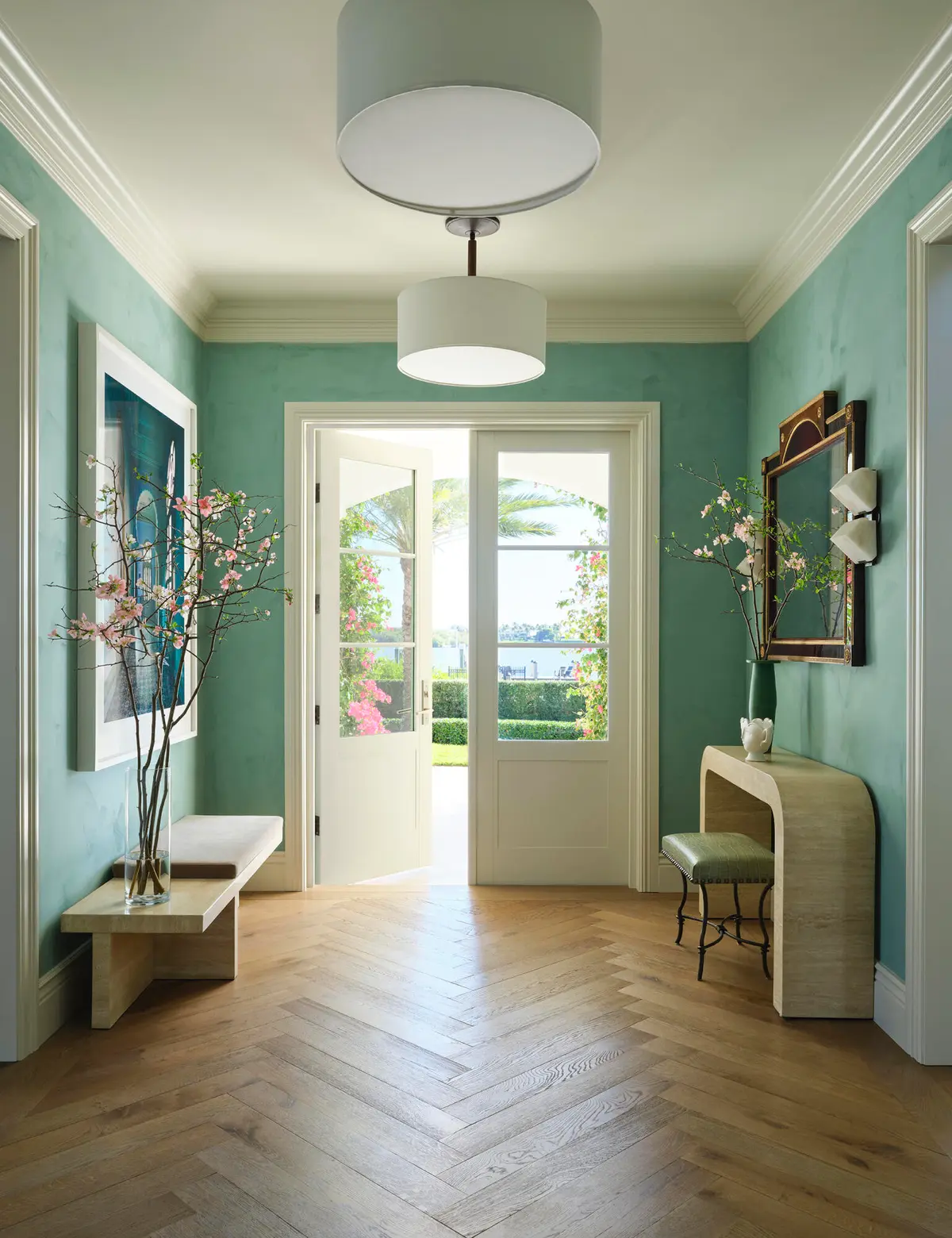 foyer at 6709 S Flagler Drive, West Palm Beach